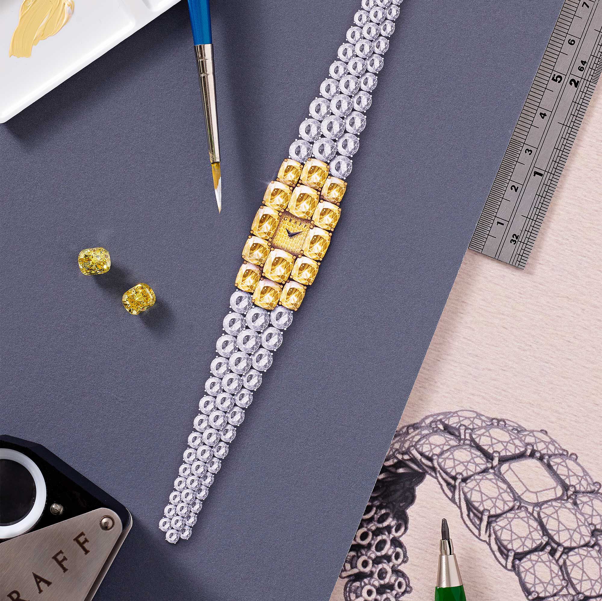 Graff diamonds watch price on sale
